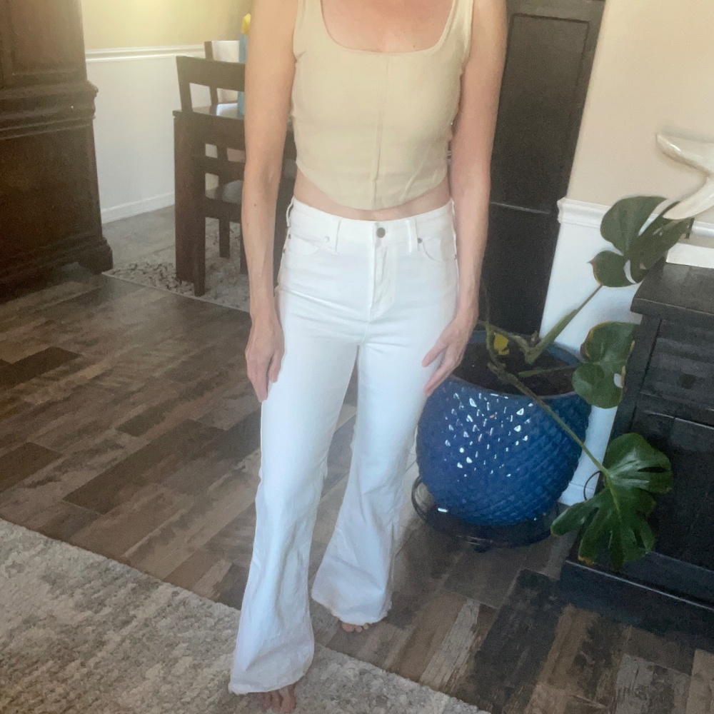 Liverpool white Flare jeans